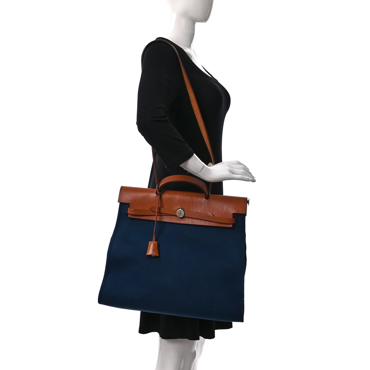 Toile Vache Hunter Herbag Zip 39 MM Bleu De Malte