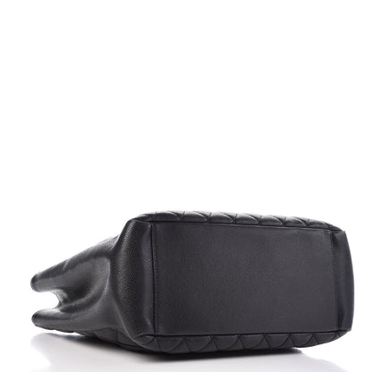 Chanel Caviar Quilted Grand Shopping Tote GST Black 4 of 9