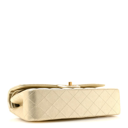Chanel Metallic Lambskin Quilted Medium Double Flap Gold 4 of 11
