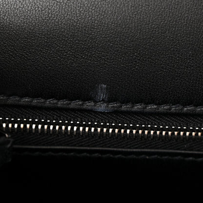 Hermes Madame Calfskin Lizard Constance 24 Black Ombre 13 of 15