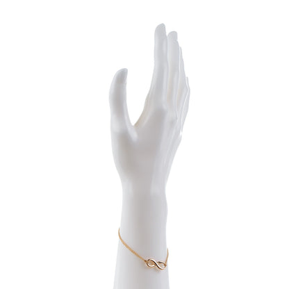 Tiffany 18K Yellow Gold Infinity Bracelet 2 of 7