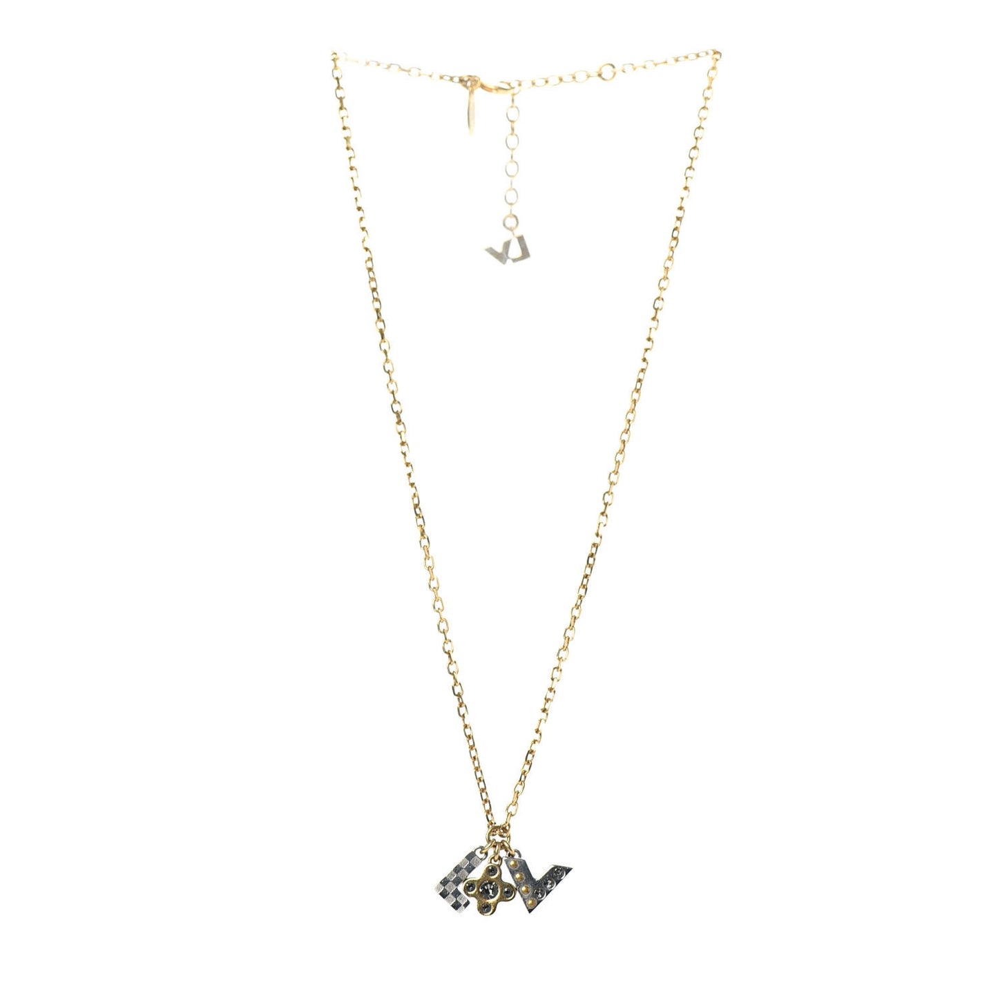 Love Letters Pendant Necklace Mutlicolor