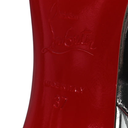 Christian Louboutin Specchio So Jane Sling 55 Pump 37 Silver 8 of 10