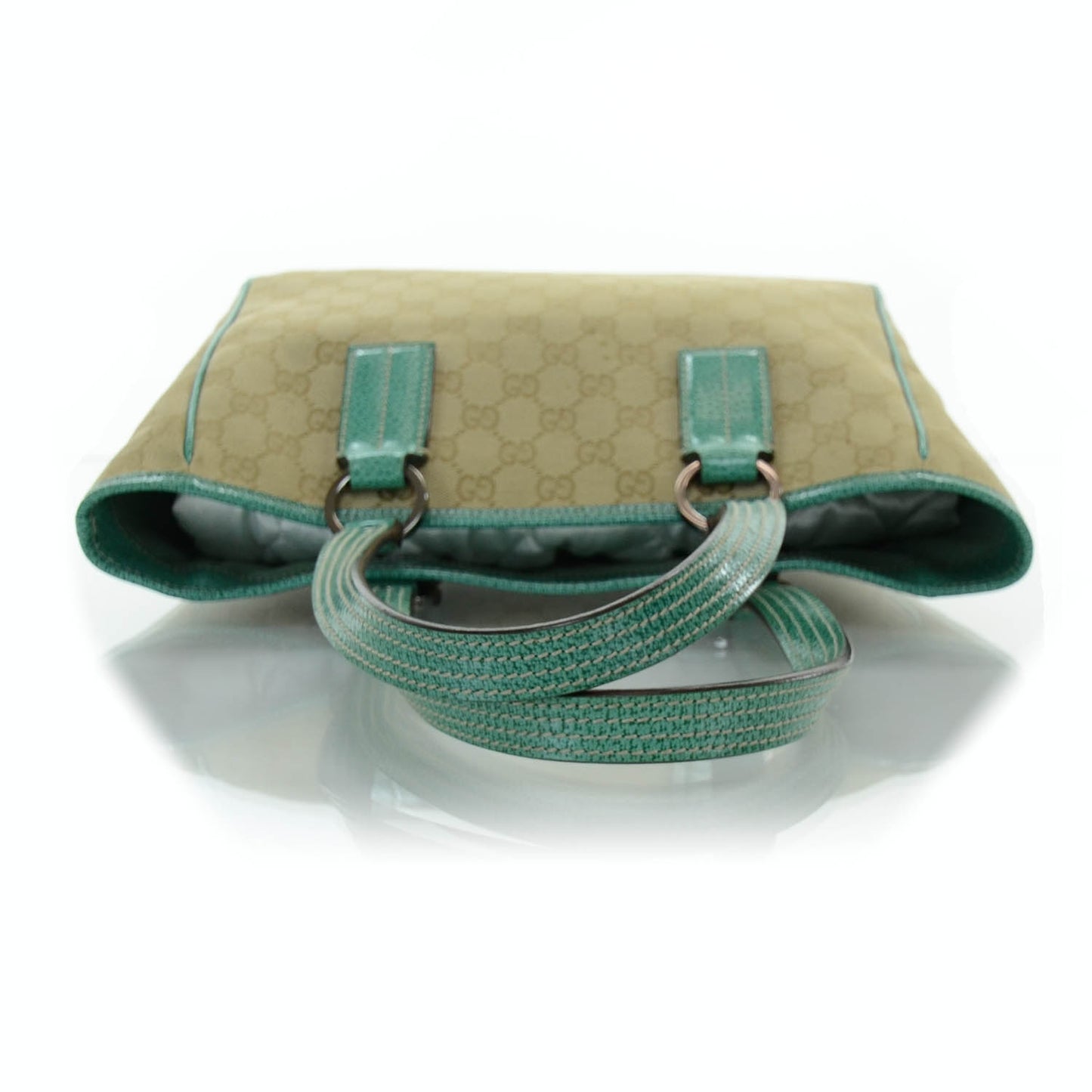 Monogram Tote Green