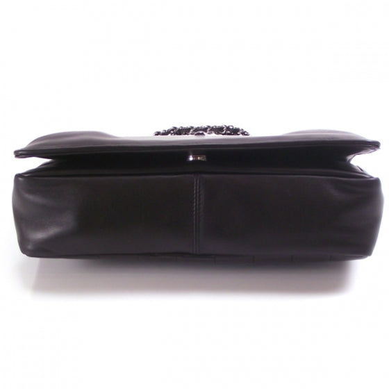 Chanel Lambskin Quilted Kiss Lock Flap 4 of 10