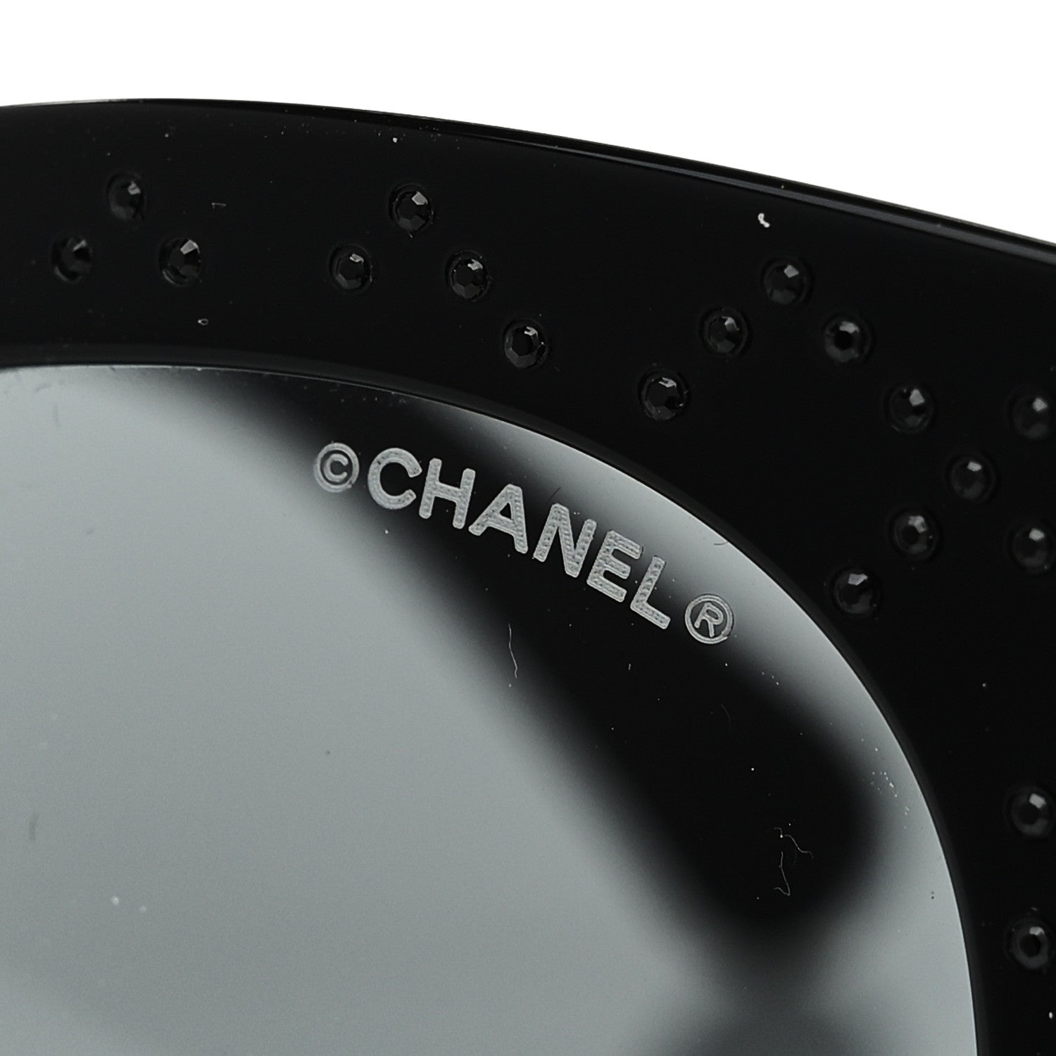 Chanel Crystal CC Sunglasses 5420-B-A Black 7 of 8