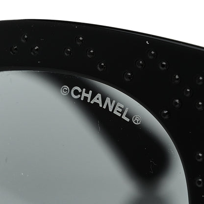 Chanel Crystal CC Sunglasses 5420-B-A Black 7 of 8