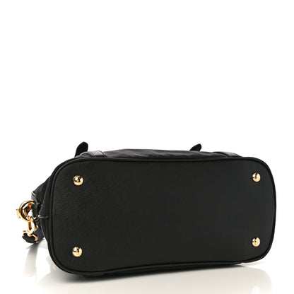 Prada Tessuto Nylon Saffiano Tote Black 4 of 11