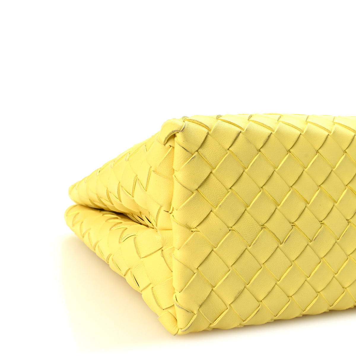 Nappa Intrecciato Small East West Andiamo Shoulder Bag Sherbert