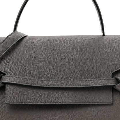 Celine Grained Calfskin Mini Belt Bag Grey 8 of 13
