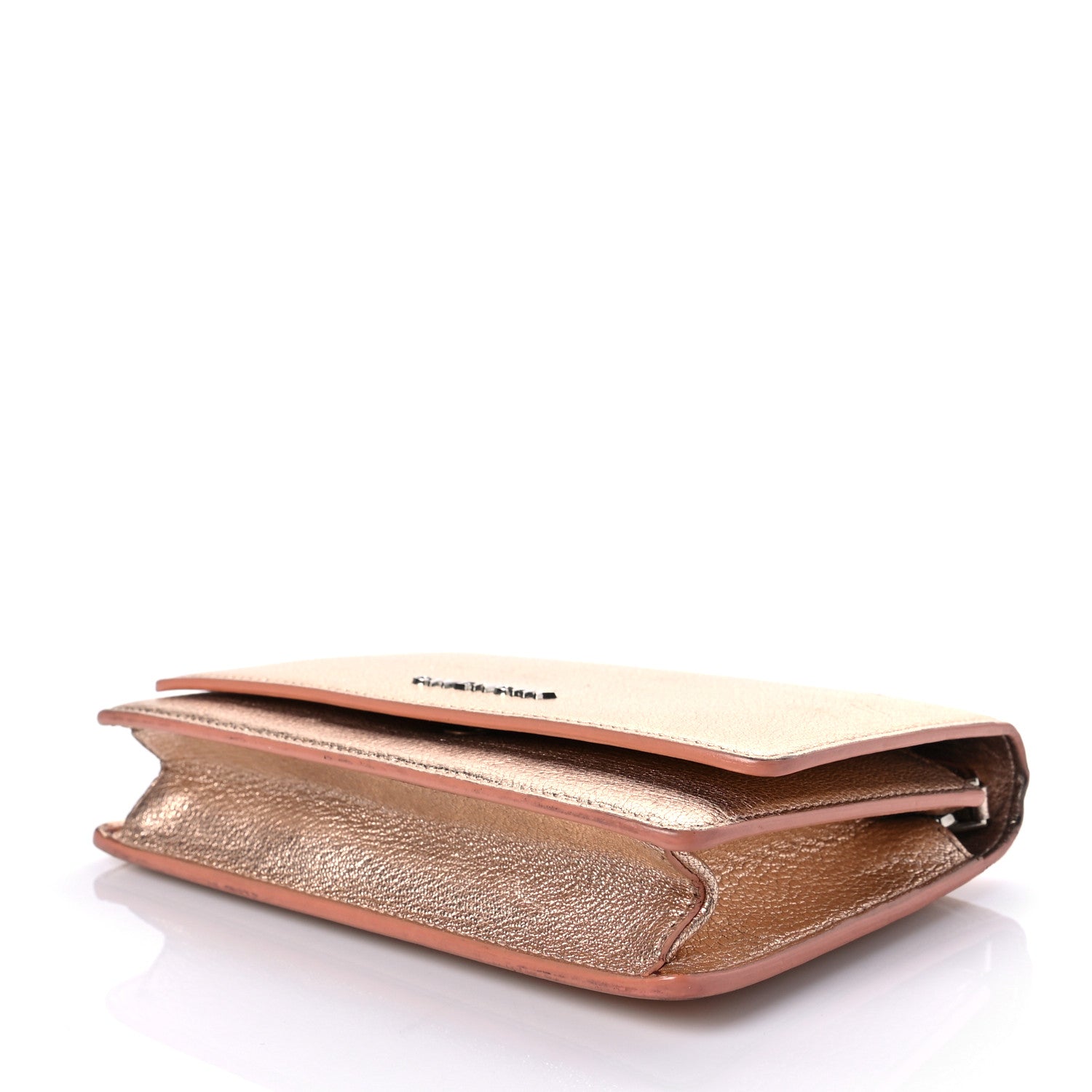 Givenchy Metallic Calfskin Pandora Chain Wallet Light Pink 6 of 8