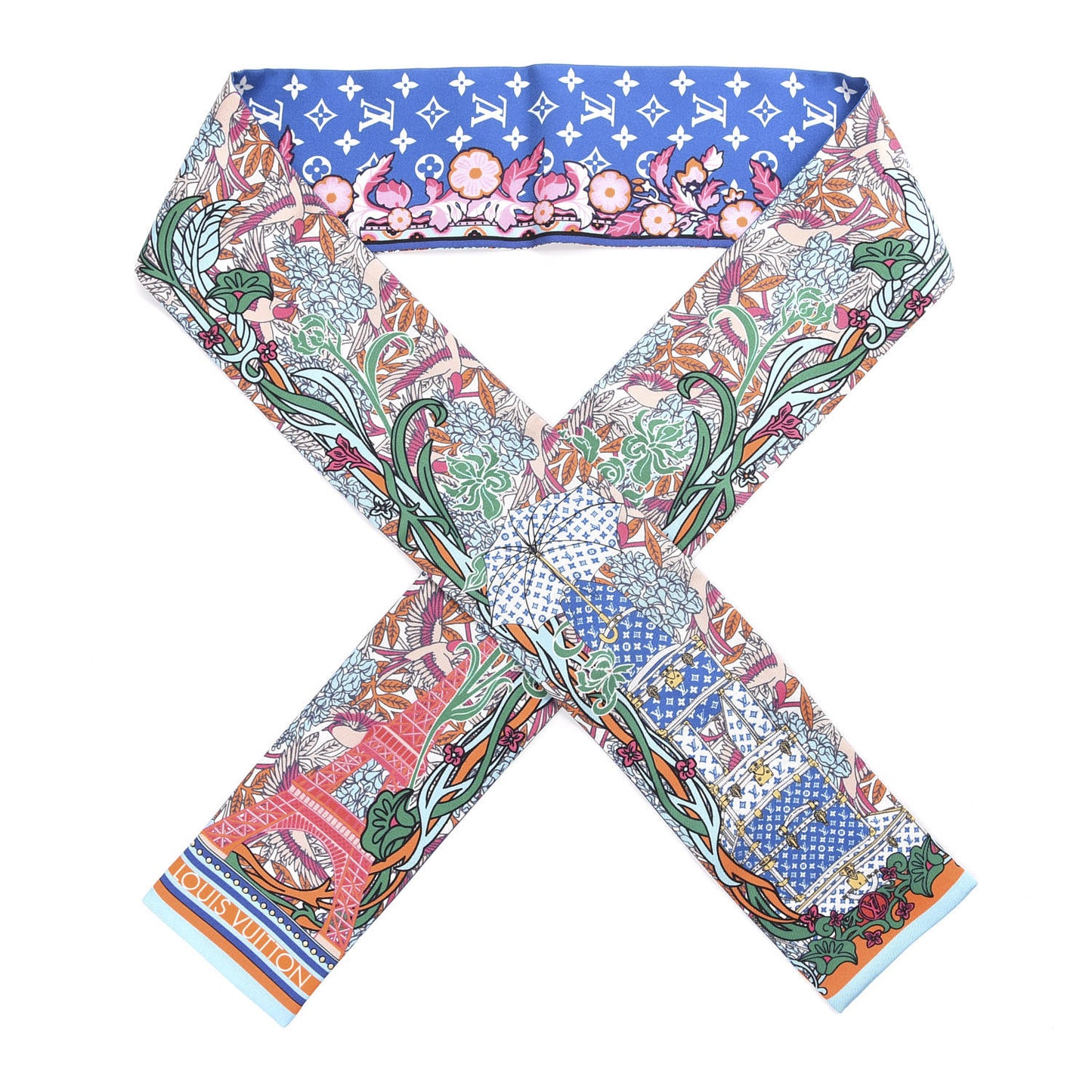 Silk Louis A Paris Bandeau Blue