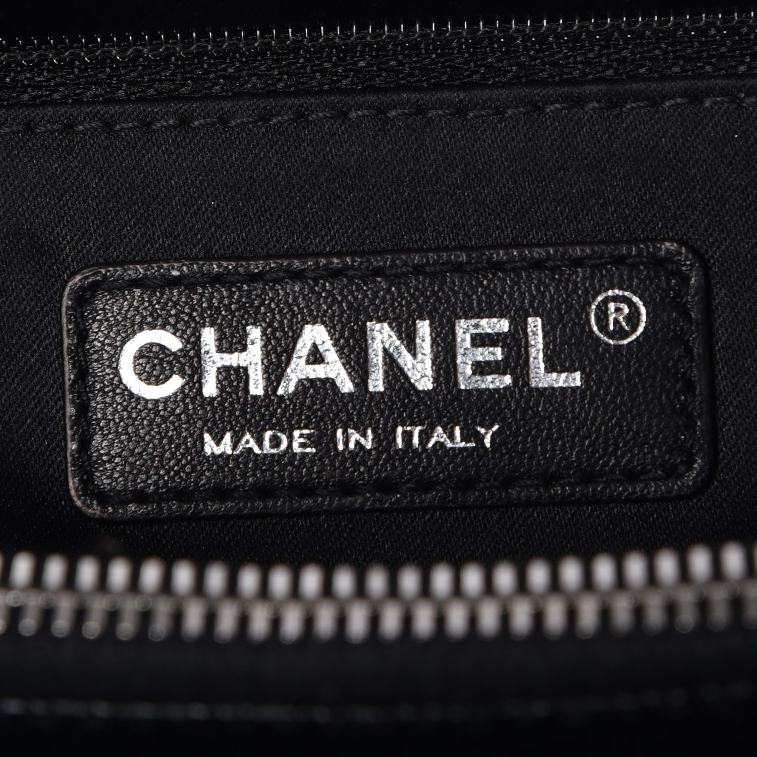 Chanel Caviar Quilted Grand Shopping Tote GST Black 8 of 9