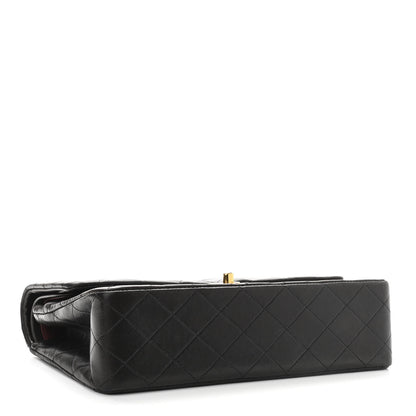 Chanel Lambskin Quilted Medium Double Flap Black 4 of 11