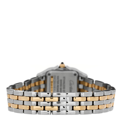 Cartier Stainless Steel 18K Yellow Gold 22mm Panthere Quartz Watch 3 of 5