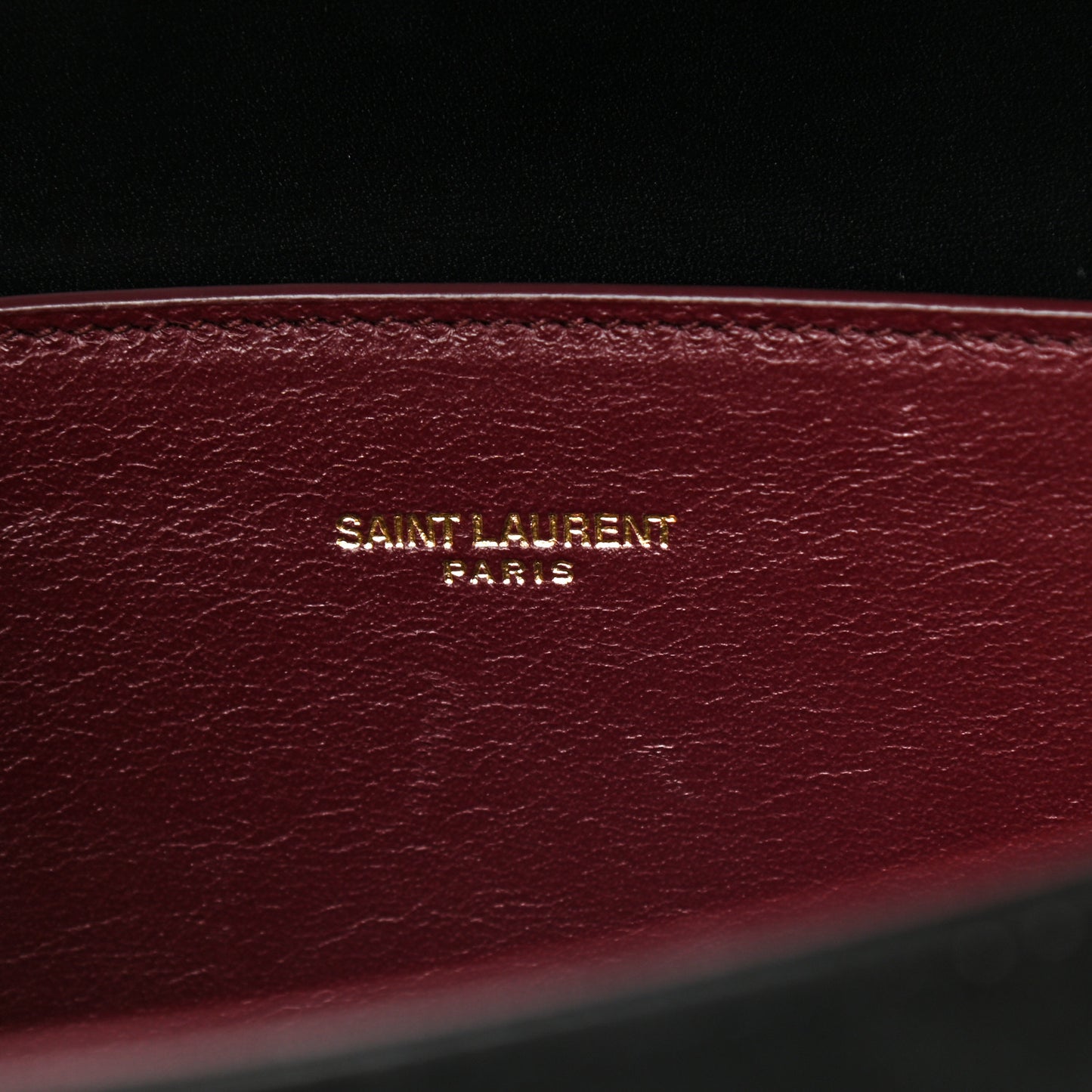 Kid Scamosciato Smooth Calfskin Medium Classic Monogram Cassandra Top Handle Black Rouge Legion