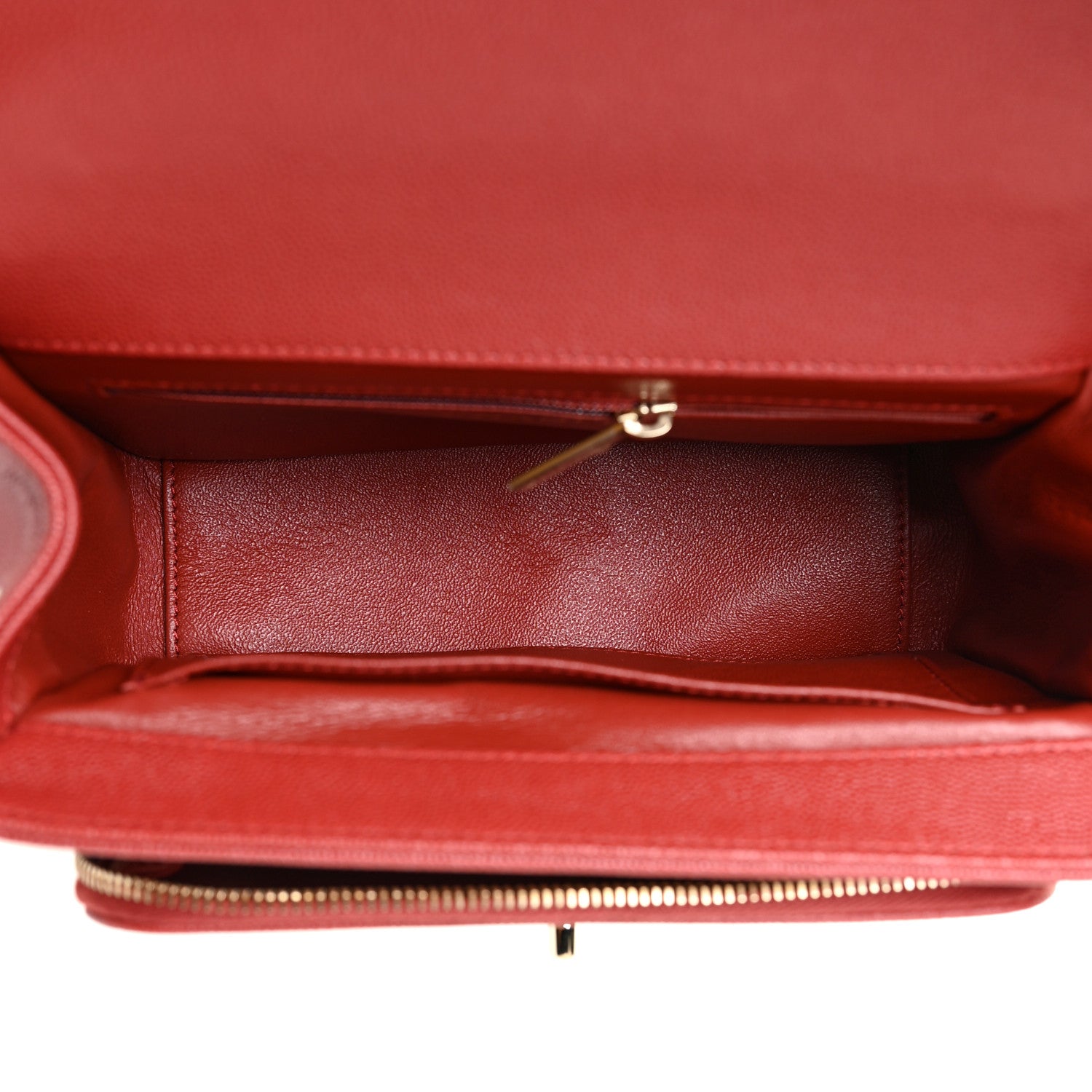 Chanel Caviar Quilted Medium Business Affinity Flap Red 5 of 12