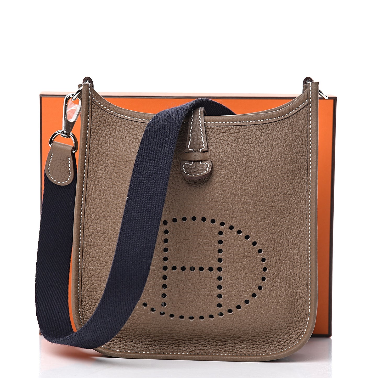Taurillon Clemence Amazone Evelyne TPM Etoupe Bleu Indigo
