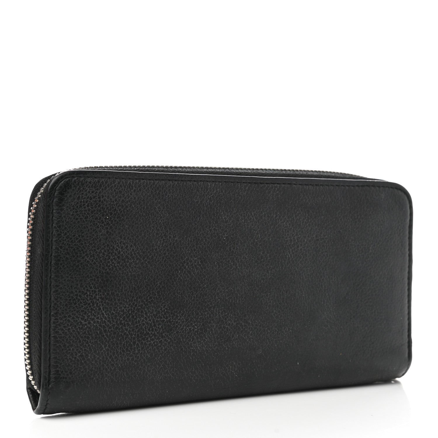 Louis Vuitton Calfskin Zippy Lockme Wallet Black 3 of 8