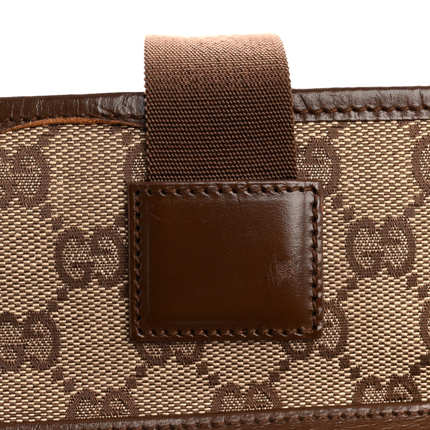 Monogram Tote Bag Brown
