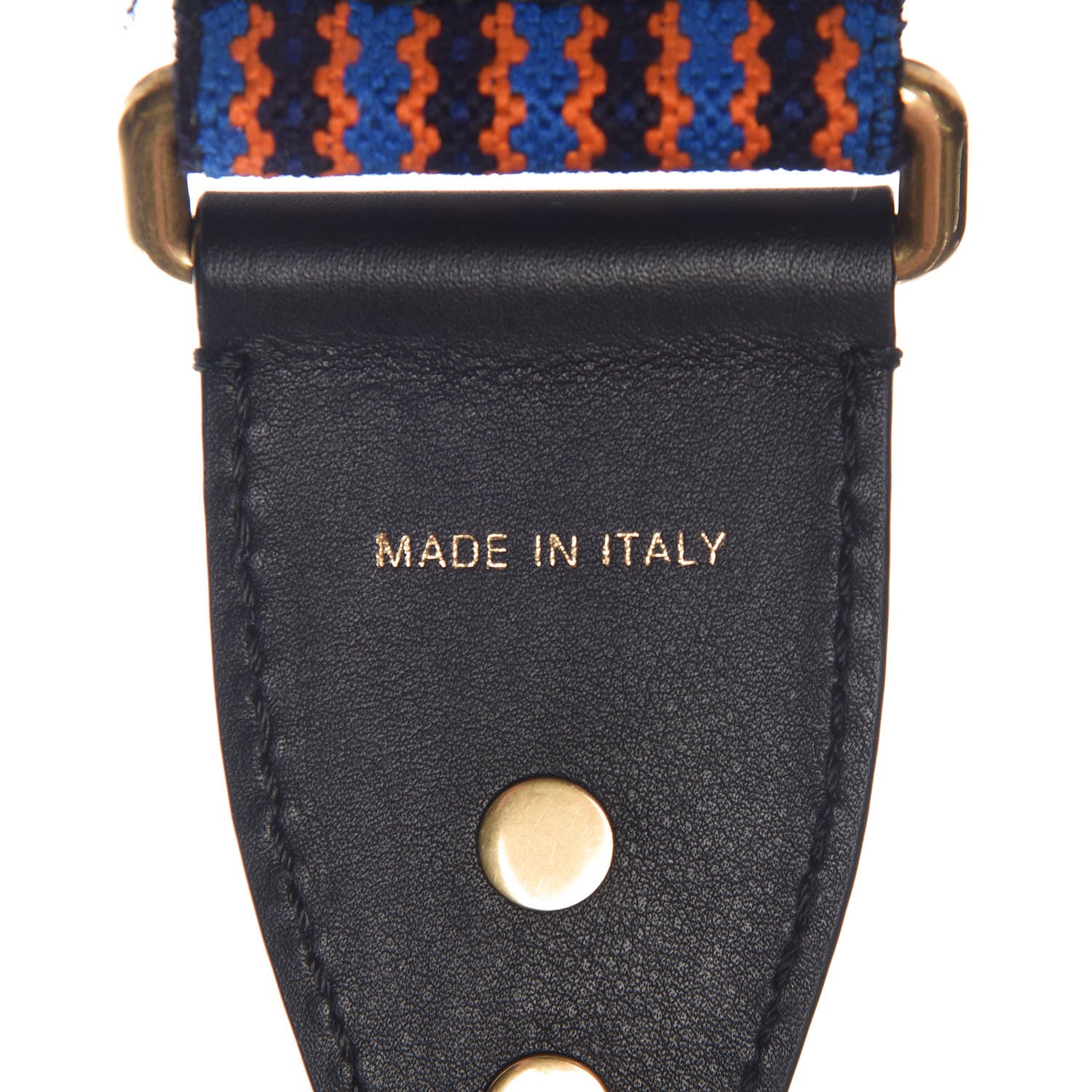 Christian Dior Canvas Embroidered Studded Mexico Shoulder Strap Multicolor 3 of 5
