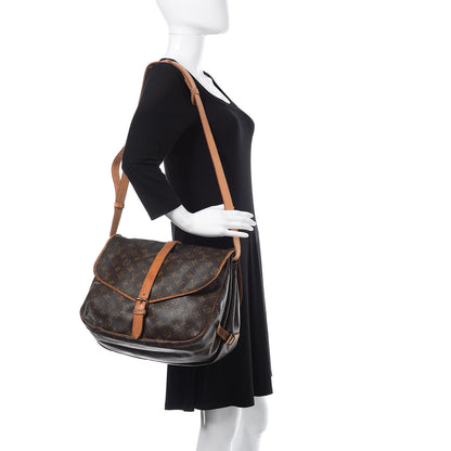 Louis Vuitton Monogram Saumur 35 2 of 32