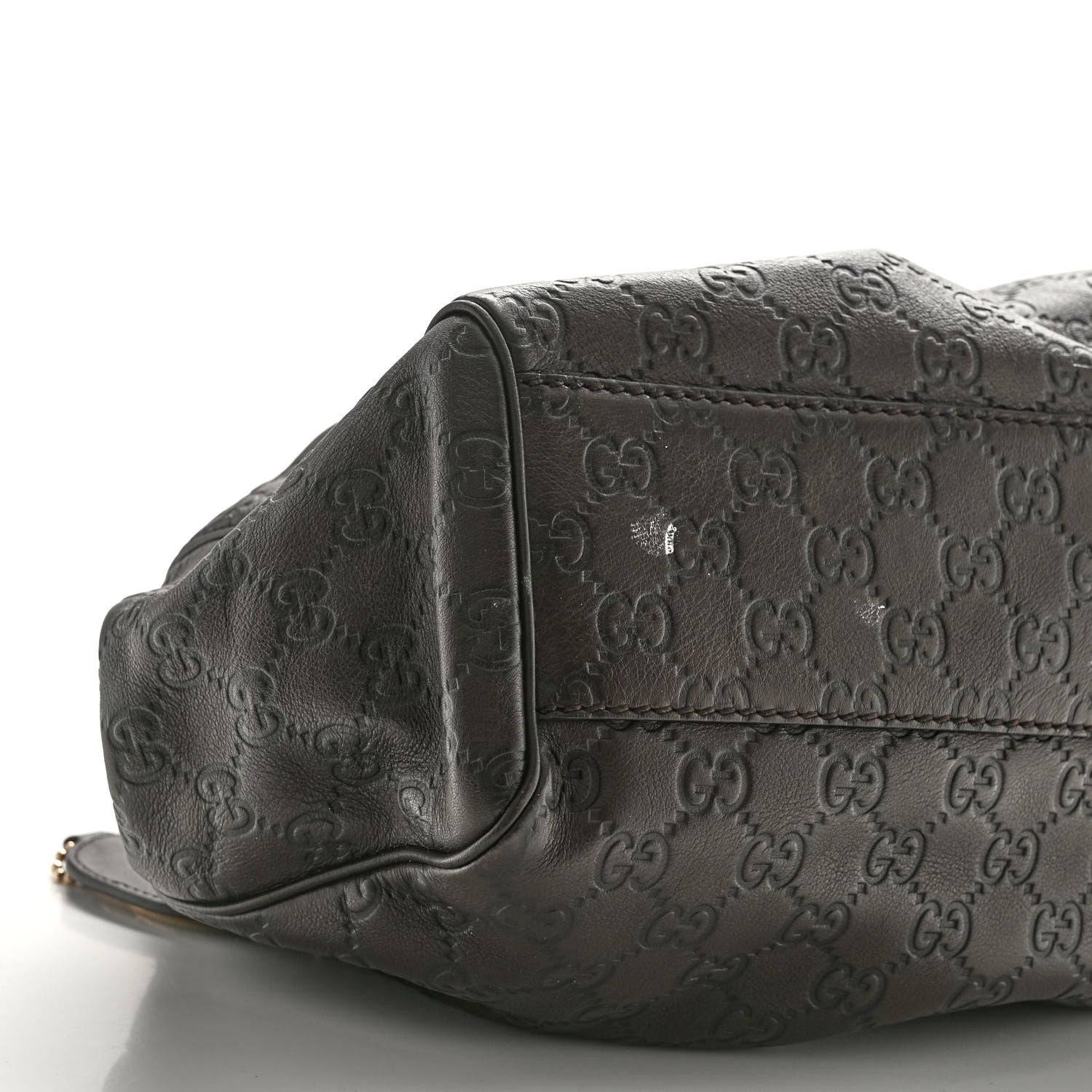 Gucci Guccissima Medium Sukey Tote Chocolate 8 of 10