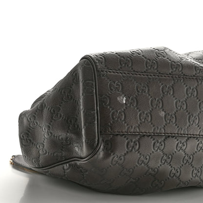 Gucci Guccissima Medium Sukey Tote Chocolate 8 of 10