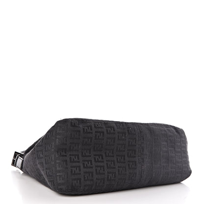 Fendi Zucchino Mama Baguette Black 4 of 9