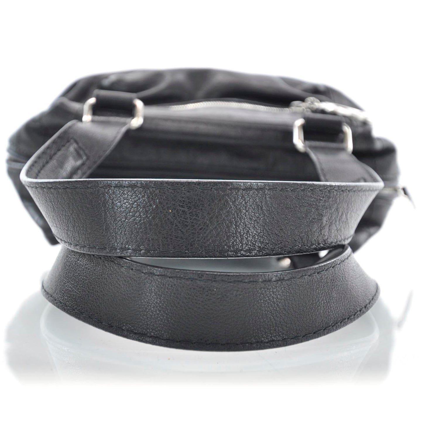 Leather Essential Bowler Black
