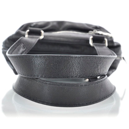 Chanel Leather Essential Bowler Black 5 of 9