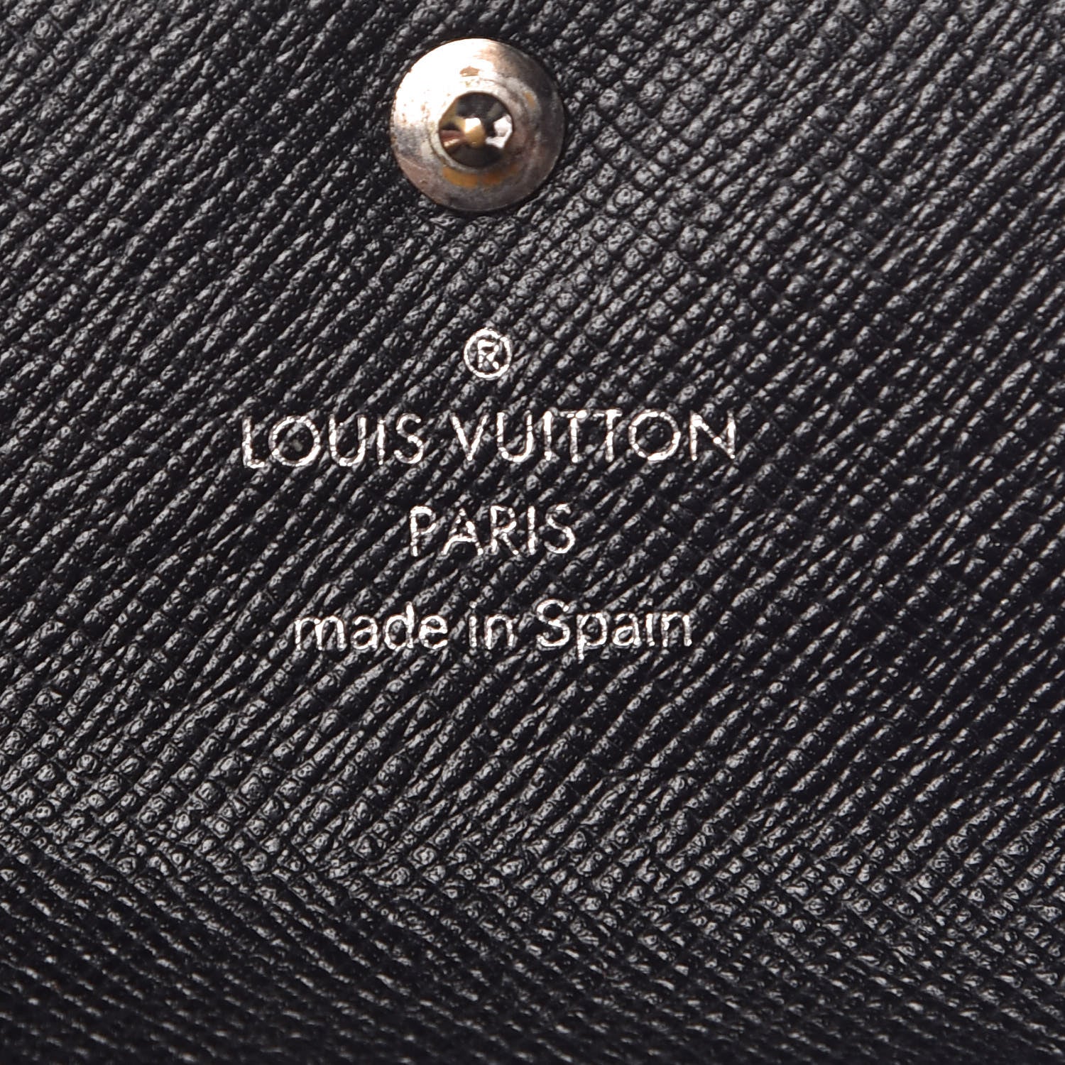 Louis Vuitton Epi Multicles 6 Key Holder Black 6 of 7