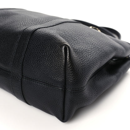 Gucci Pebbled Calfskin Old Libeccio Miss GG Tote Black 9 of 9