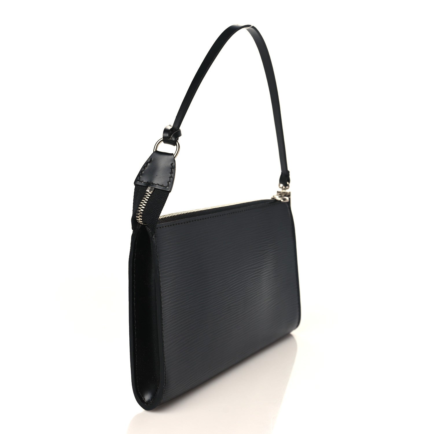 Louis Vuitton Epi Pochette Accessories 24 Black 3 of 8
