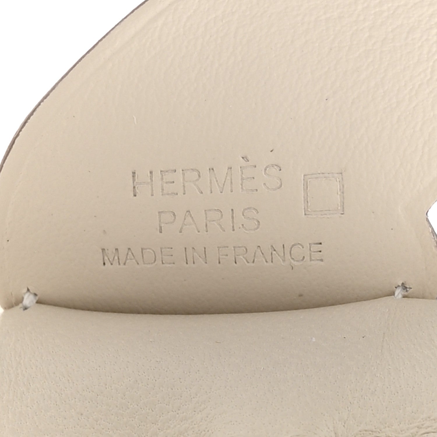 Hermes Milo Lambskin Matte Alligator Touch Grigri Rodeo Pegase Horse Bag Charm PM Craie Nata Beton 3 of 5