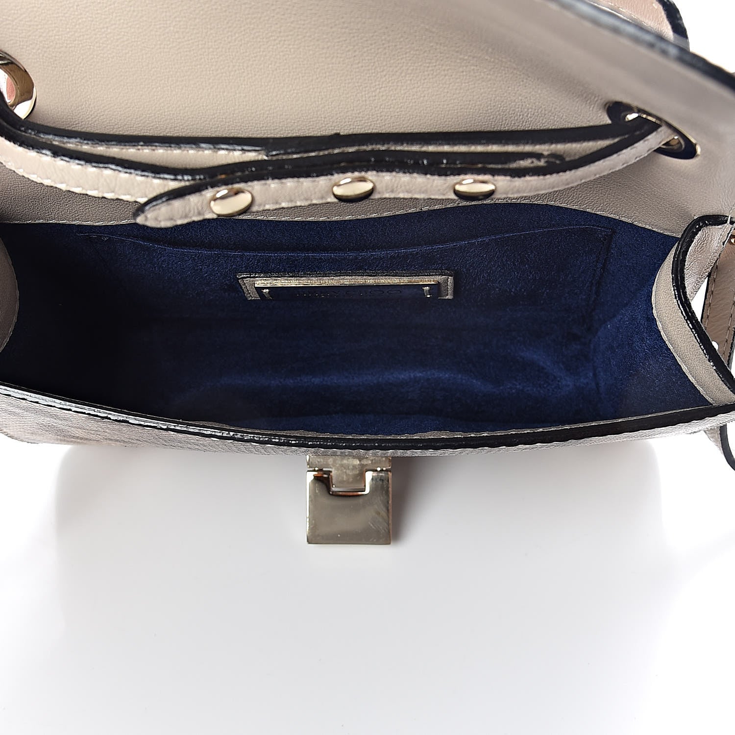 Jimmy Choo Lizard Calfskin Embossed Rebel Crossbody Bag 5 of 7
