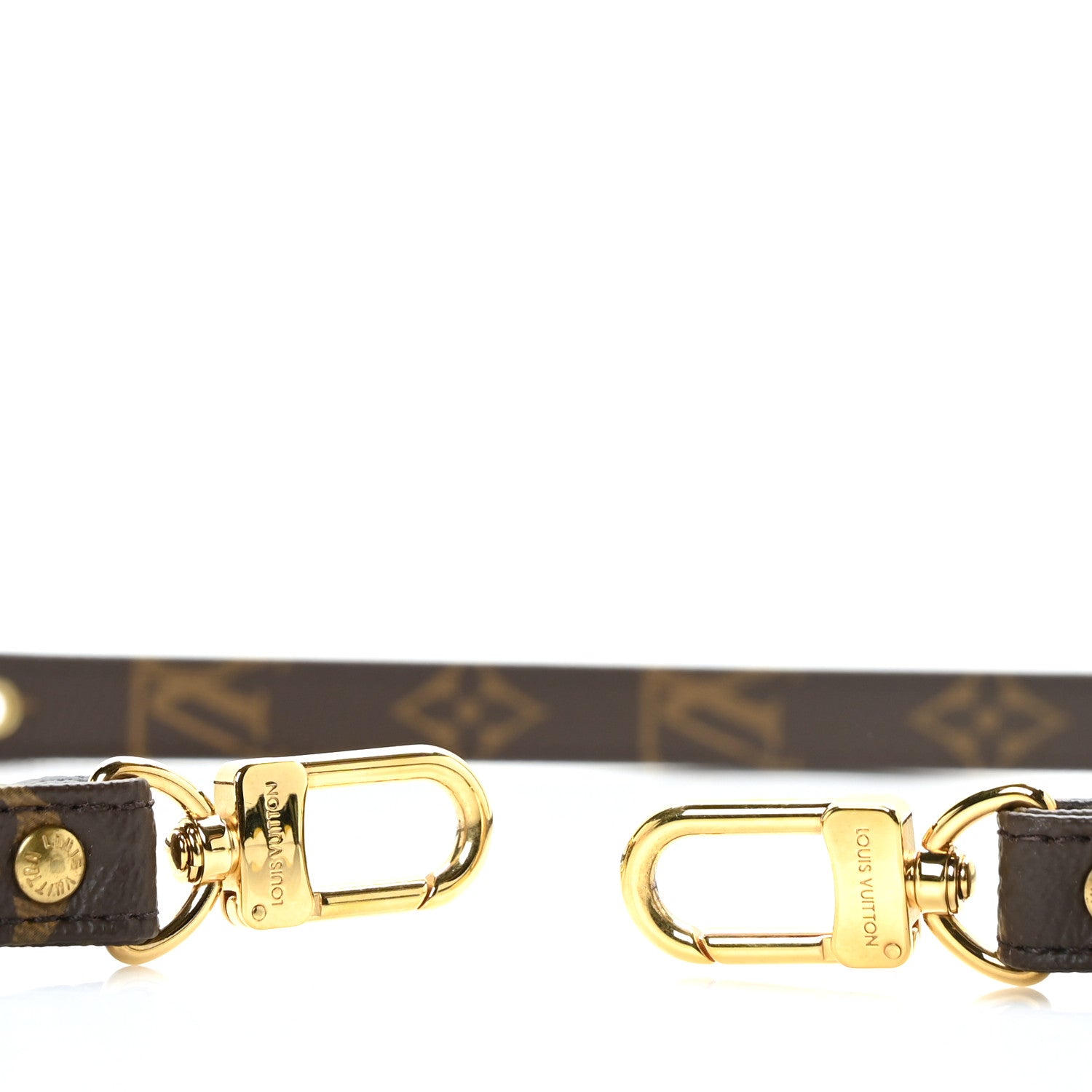 Louis Vuitton Monogram 16mm Adjustable Shoulder Strap 3 of 4