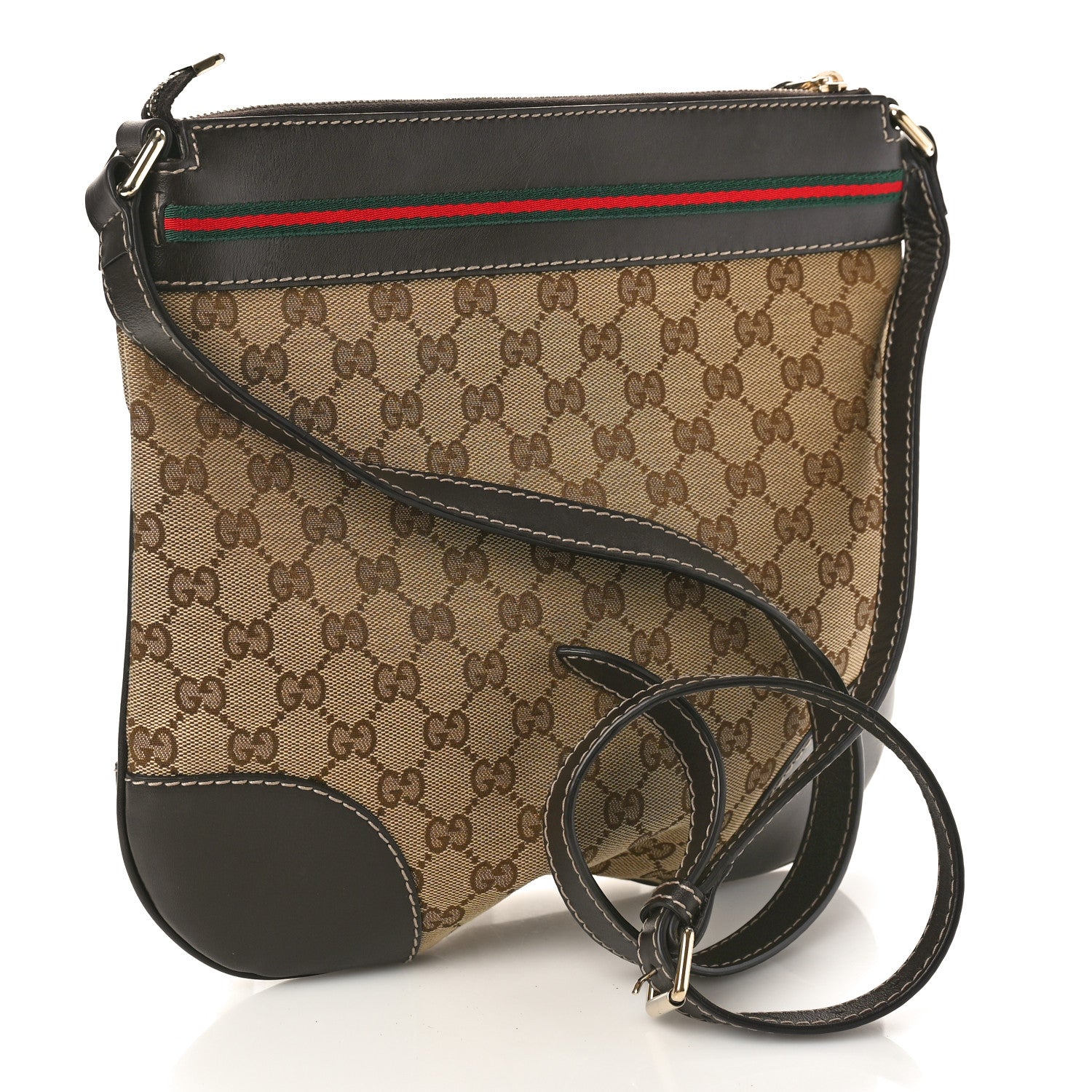 Gucci Monogram Mayfair Messenger Brown 3 of 9