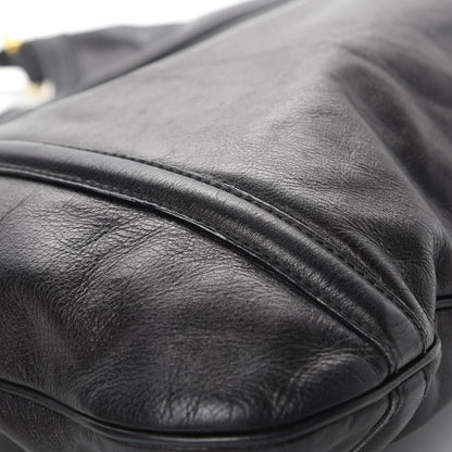 Gucci Calfskin Medium Britt Hobo Black 11 of 14