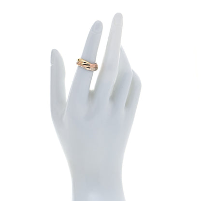 Cartier 18K Pink Yellow White Gold Classic Les Must De Cartier Trinity Ring 51 5.75 2 of 4