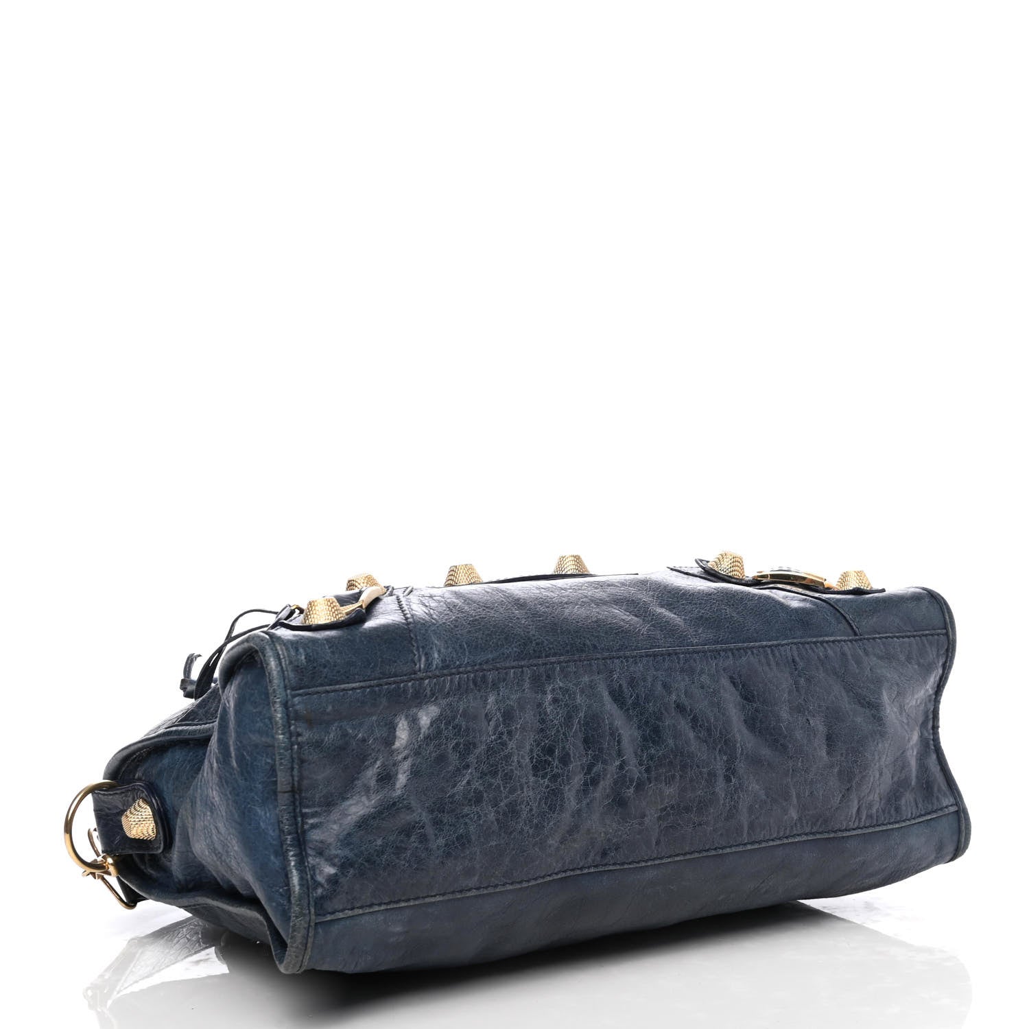 Balenciaga Agneau Giant 21 Gold Hardware City Bleu Roi 3 of 6