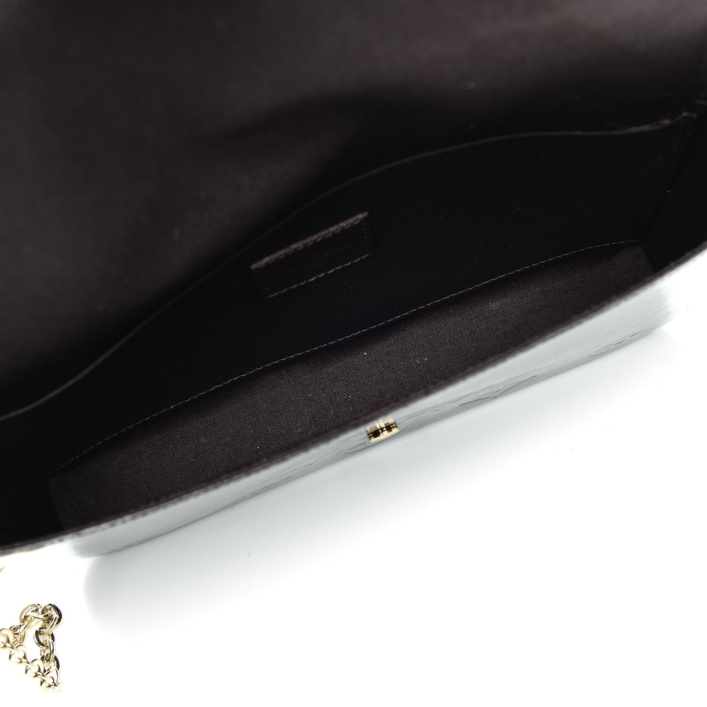 Vernis Pochette Felicie Chain Wallet Amarante