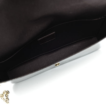 Louis Vuitton Vernis Pochette Felicie Chain Wallet Amarante 6 of 10