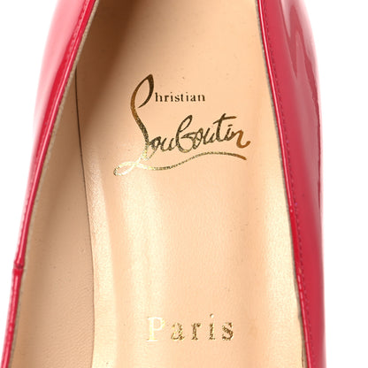 Christian Louboutin Patent Pigalle Plato 120 Pumps 38.5 Hot Pink 8 of 8
