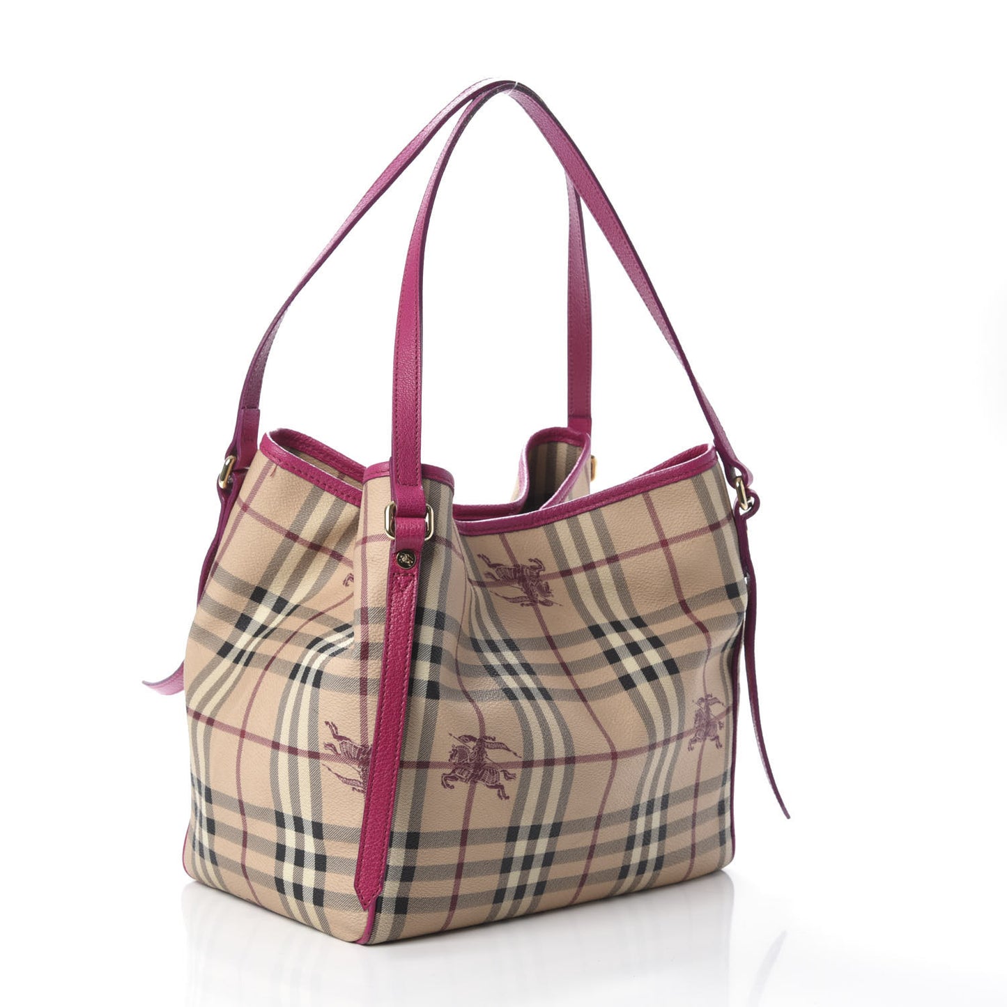Haymarket Check Small Canterbury Tote Magenta