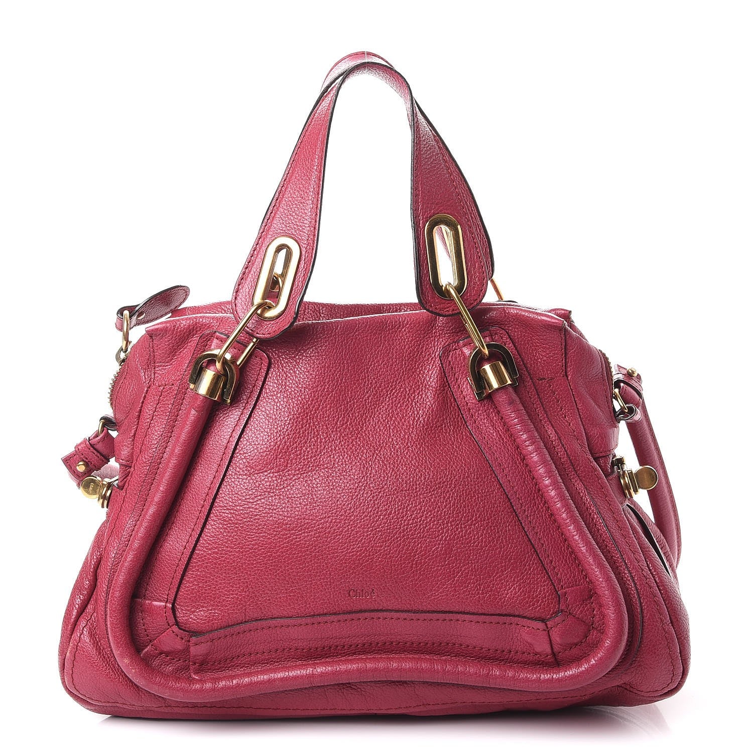 Chloe Calfskin Medium Paraty Cyclamen 1 of 17