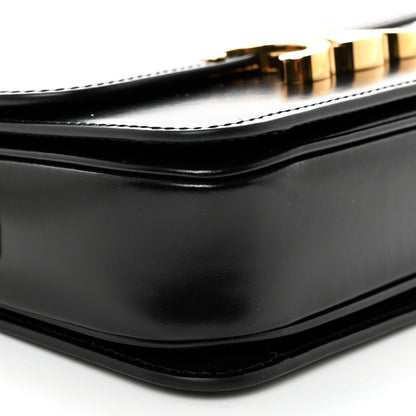 Celine Shiny Calfskin Teen Triomphe Black 10 of 11