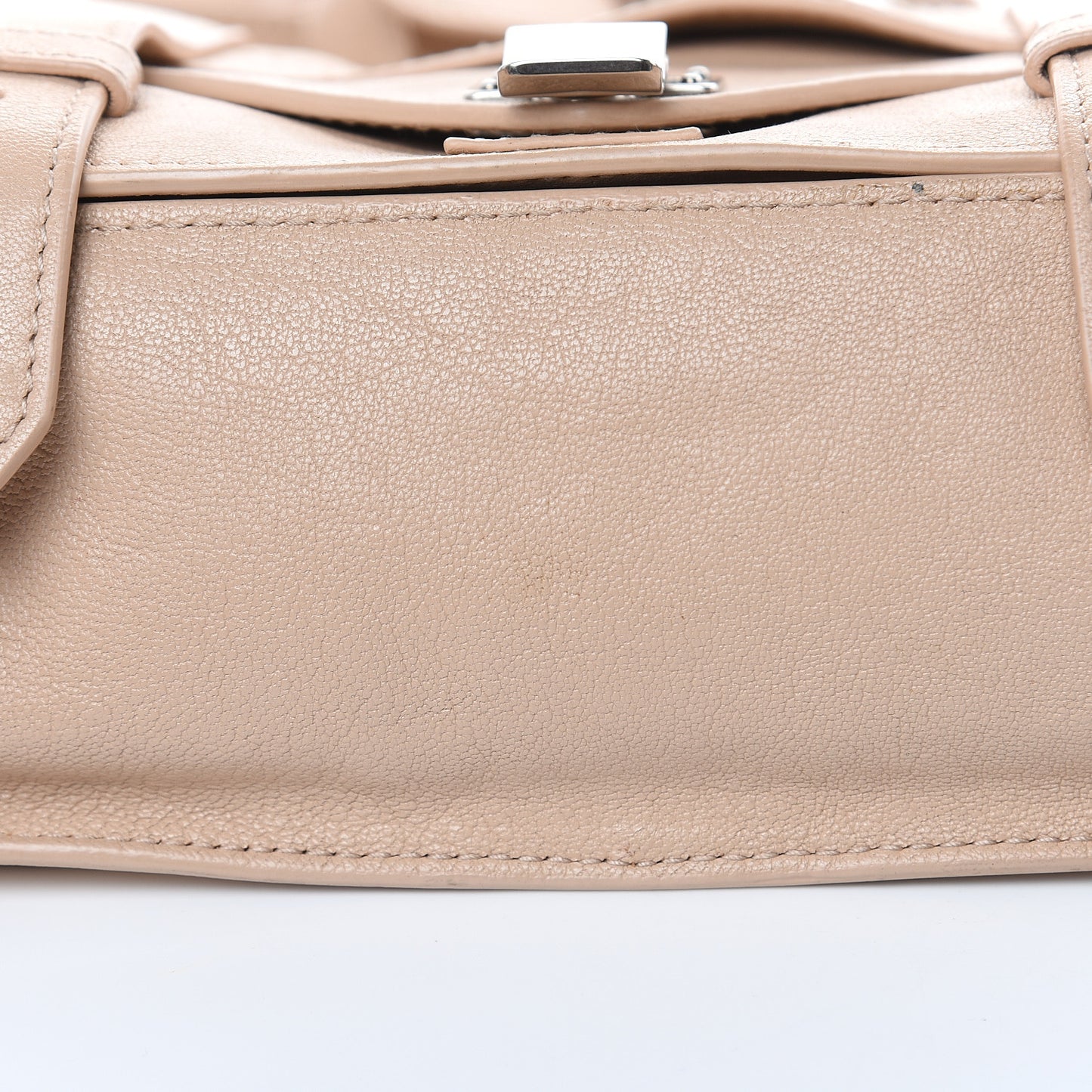 Lambskin Tiny PS1 Satchel Nude