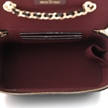 Chanel Caviar Quilted Small Vanity Case With Chain Black 5 of 11