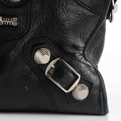 Balenciaga Agneau Giant 21 Silver Hardware Part Time Black 9 of 12